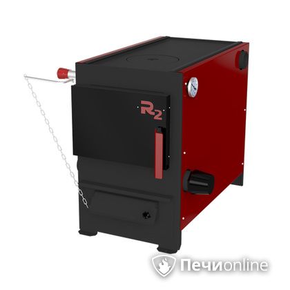 Твердотопливный котел Термокрафт R2 12 кВт конфорка термометр круглый выход в Нижнем Тагиле